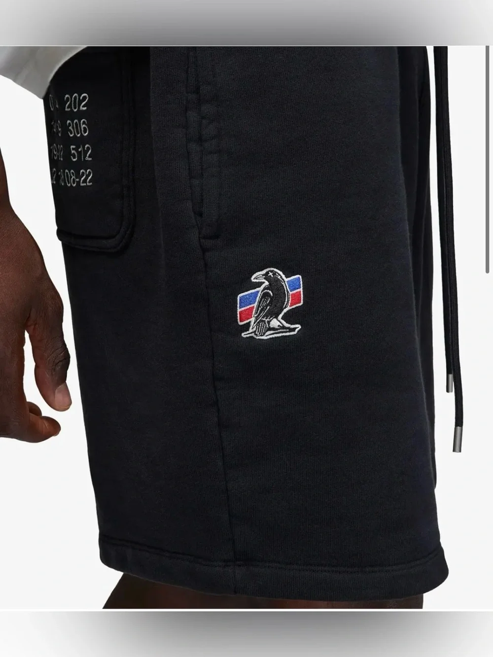 Jordan x‎ Two 18 Men’s XXL NikeLab Premium Shorts Black Coconut Milk DV6964-010